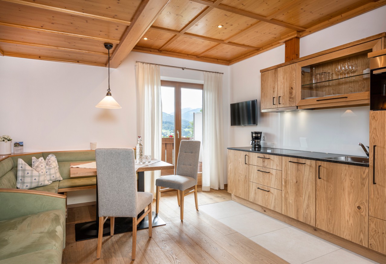 Wohnküche im Appartement Typ Thresi