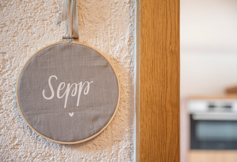 Zimmerschild zum Typ "Sepp"