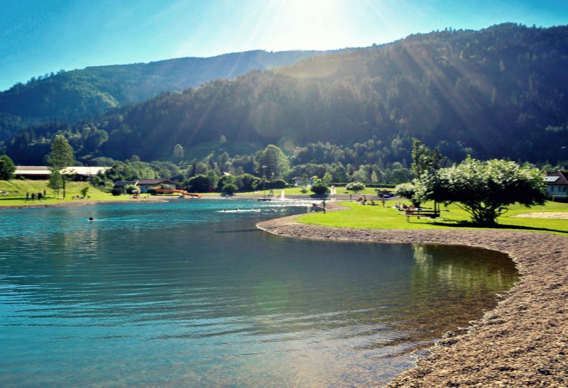 Badesee in Eben © TVB Eben