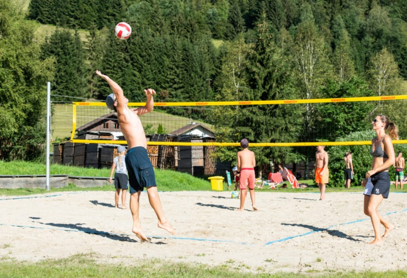 Beachvolleyball am Badesee © Lorenz Masser