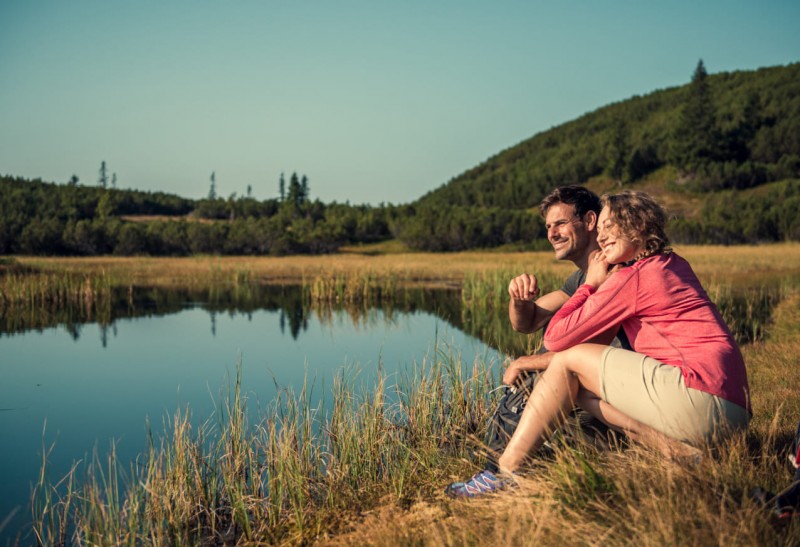 Rast an der Moorlacke © TVB Eben / Daniel Sobietzki