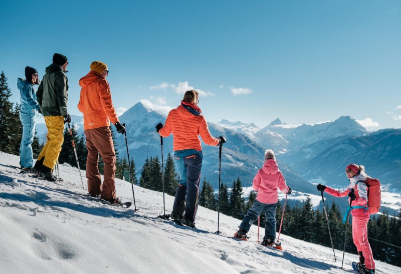 Geführte Schneeschuhwanderung © TVB Eben / O-MANS