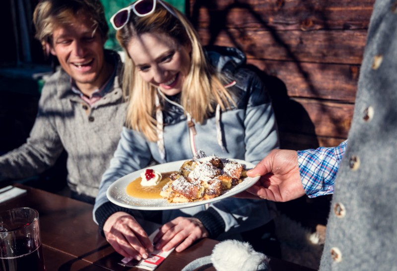 Kaiserschmarrn auf der Hütte © TVB Eben / Daniel Sobietzki