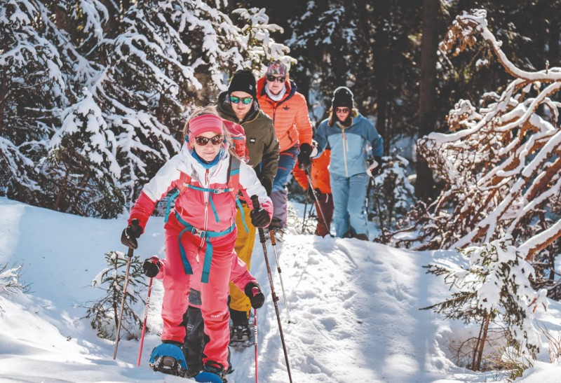 Schneeschuhwandern © TVB Eben / O-MANS