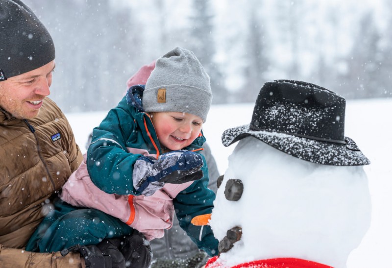 Schneemann bauen © o-mans.at