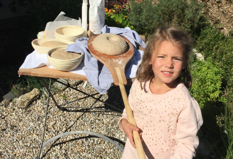 Brot backen am Bauernhof