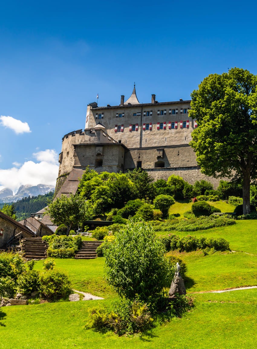 Die Burg Hohen Werfen
