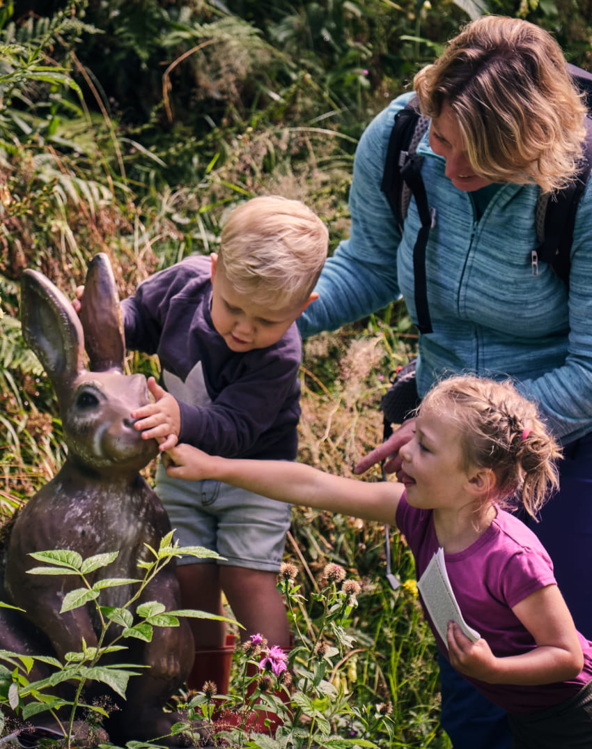 Familienwanderung KITIWAPF in Eben © TVB Eben / O-MANS