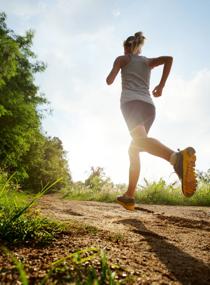 Joggen rund um Eben im Pongau