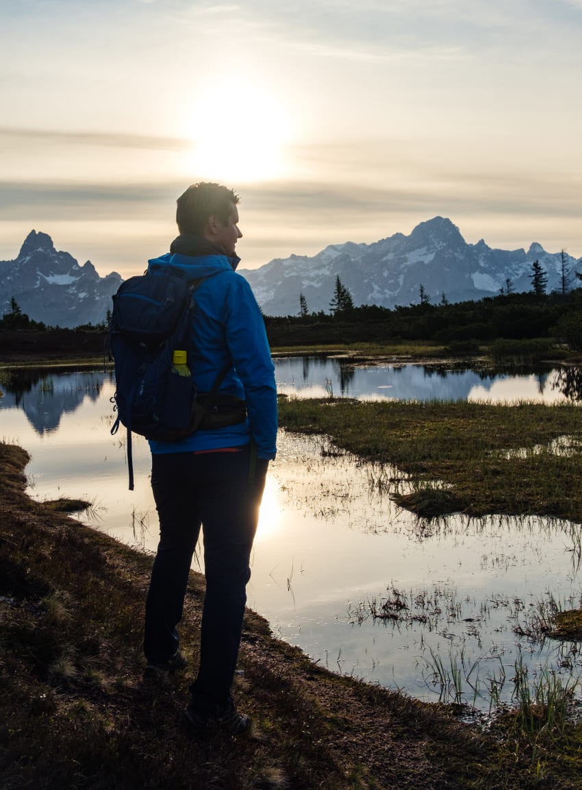 Geführte Wanderung zur Schwarzen Lacke am Gerzkopf © TVB Eben / O-MANS