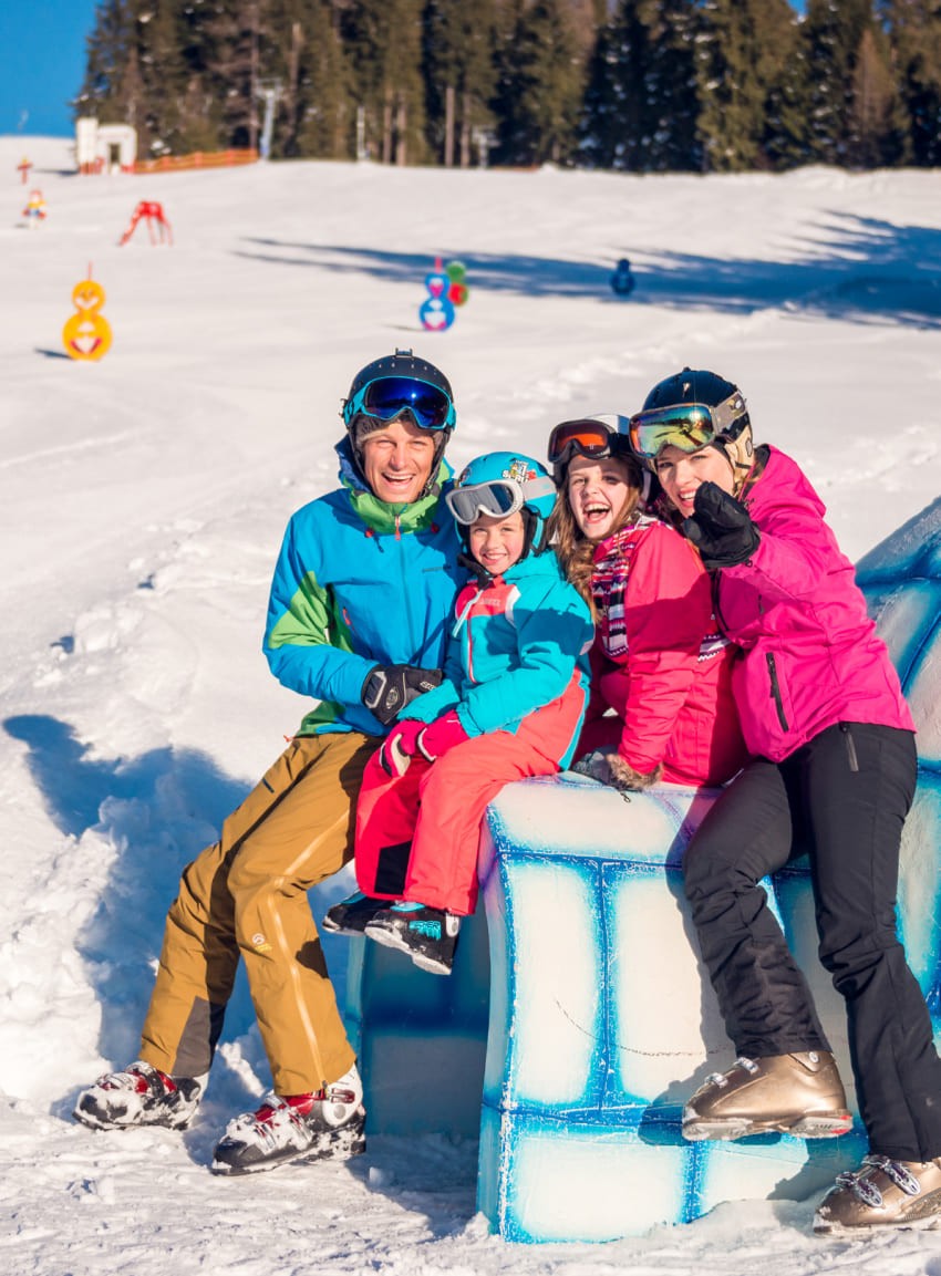 Familienskiurlaub © TVB Eben / Daniel Sobietzki