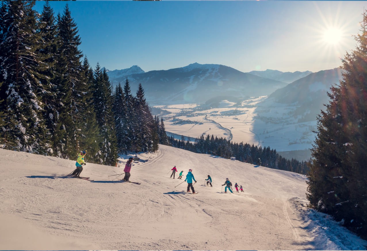 Skipiste in Eben © TVB Eben / Daniel Sobietzki