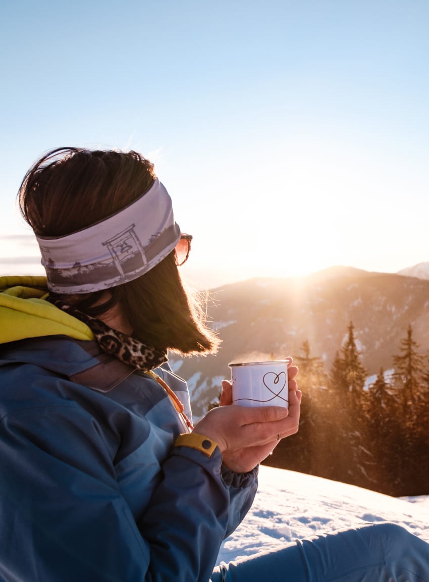 Wintersonne genießen © TVB Eben/ O-MANS